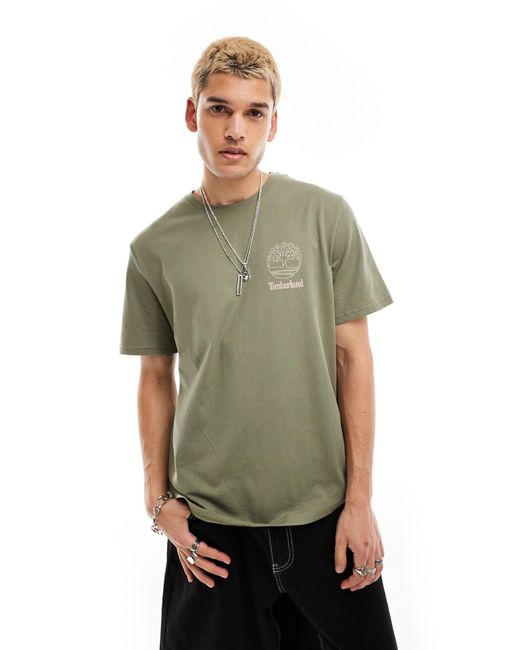Timberland – oversize-t-shirt in Gray für Herren