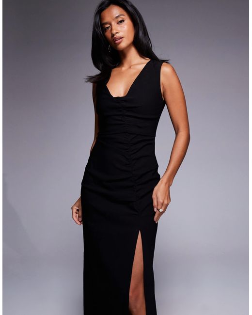 Vesper Blue Petite – maxikleid