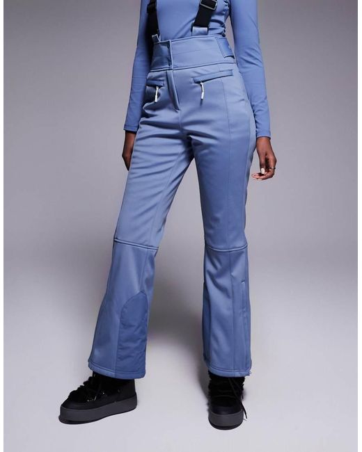ASOS 4505 Ski & Snow Blue Asos 4505 Ski Soft Shell Water-repellent Kick Flare Ski Pants