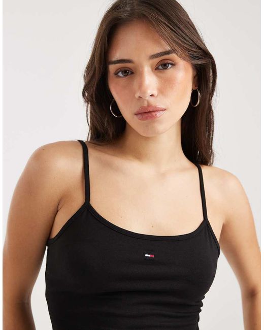 Tommy Hilfiger White Essential Cotton 2 Pack Strappy Vest