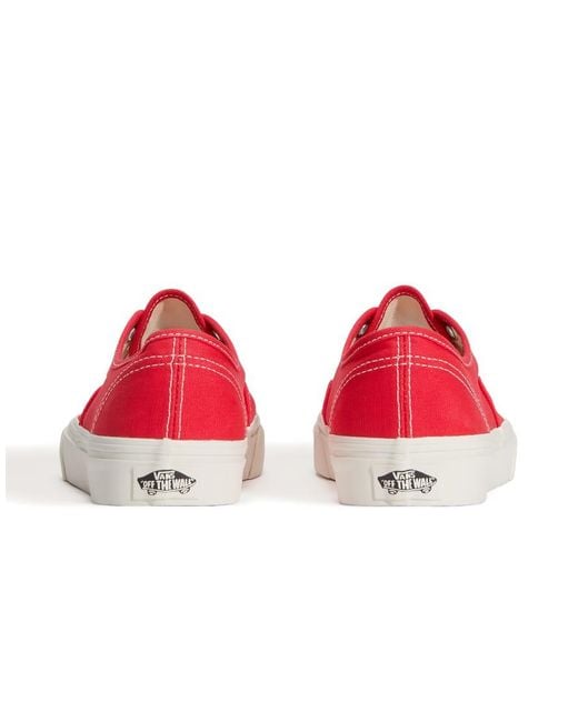 Vans Red Authentic Sneakers