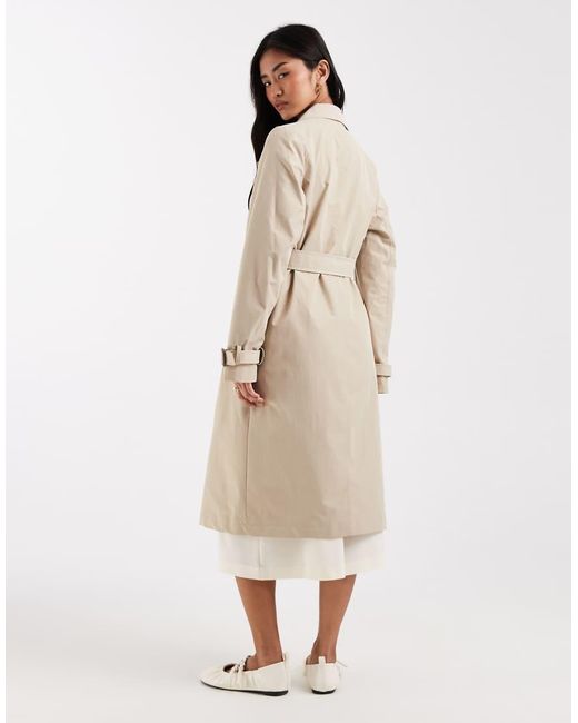 New Look Natural Trench Coat