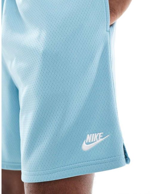 Nike Blue Club Mesh Shorts for men