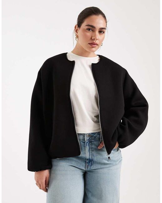ONLY Black Bomber Jacket