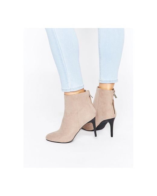 New look shop pink ankle boots