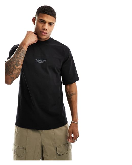 The North Face Black Stratus Back Print T-shirt for men