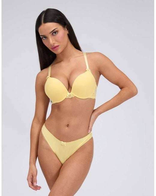 Boux Avenue Multicolor Sabrina Microfibre Thongs G-String Lace Back Comfy Knickers