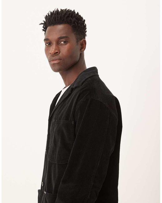 Polo Ralph Lauren Black Logo Heavyweight Cord Shacket for men