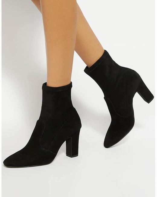 Dune Black Optilly Ankle Boots