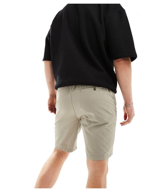 International - bolt - pantaloncini cargo color pietra di Barbour in Black da Uomo