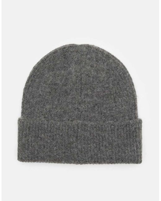 Pull&Bear Brown Knit Beanie