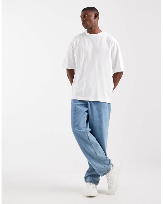 ASOS – 2er-pack basic-t-shirts in White für Herren