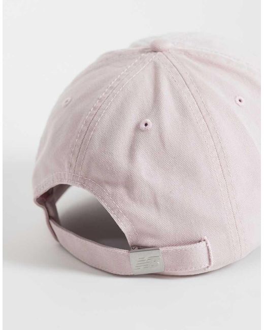 New Balance Natural 6 Panel Linear Logo Cap