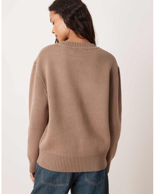 House Of Sunny Brown Ragdoll Cat Crew Neck Jumper