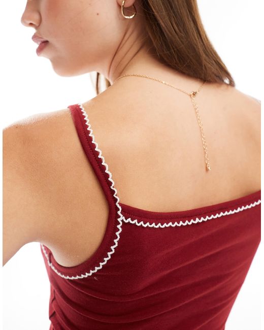 ASOS Red – mix & match – pyjama-trägertop