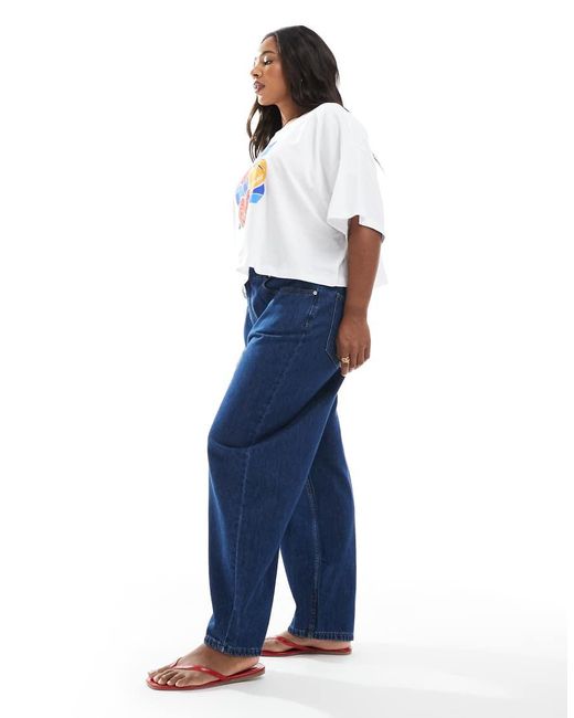 ASOS Asos Design Curve in het Blue