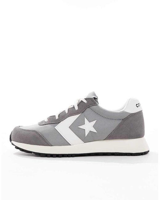 Converse White Omega Trainers