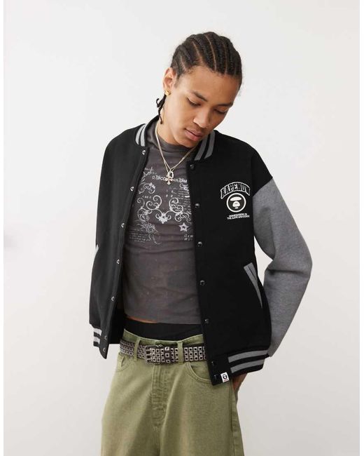 Aape By A Bathing Ape di Aape By A Bathing Ape in Black da Uomo