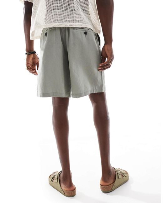 Threadbare – shorts in White für Herren