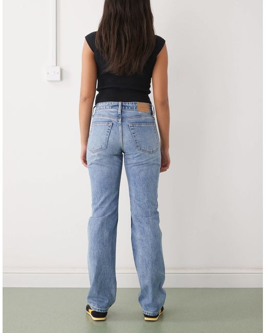 Weekday Blue – laika – gerade geschnittene jeans