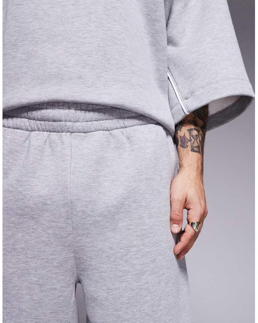 ASOS Multicolor Oversized Shorts With Piping Detail for men