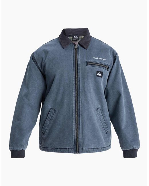 Quiksilver – shaper pad – arbeitsjacke in Blue für Herren