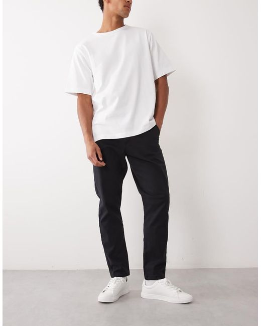 ASOS Blue 2 Pack Tapered Chinos for men