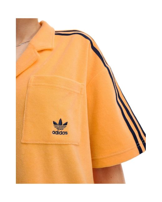 Camisa brumoso Adidas Originals de color Orange