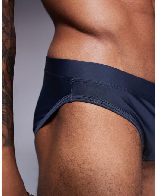 Slip ASOS pour homme en coloris Blue