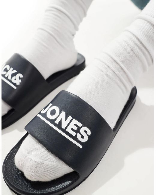 Jack & Jones – pool-slider in White für Herren