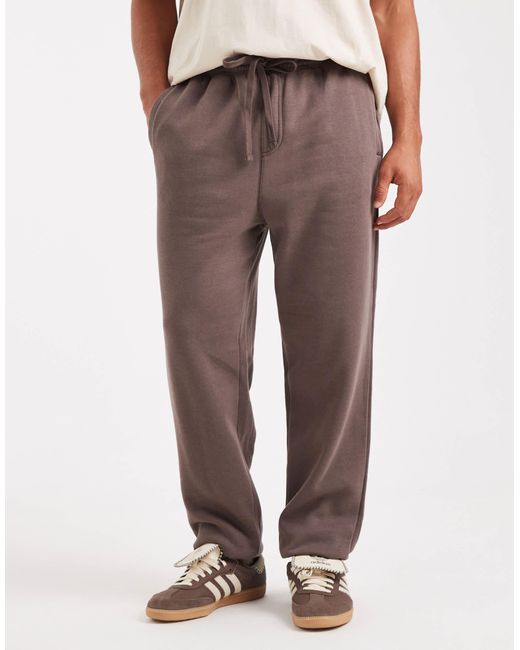 Cotton On Gray baggy Cuffed Track jogger for men