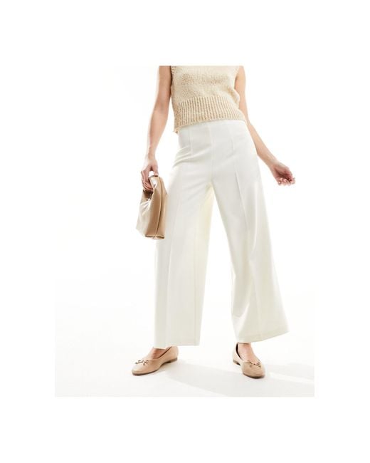 ASOS White Tailored Culotte Trouser
