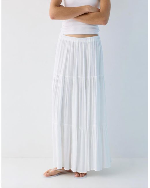 Pull&Bear White – midirock