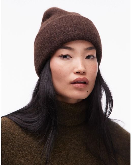 ARKET Black Alpaca And Wool Beanie