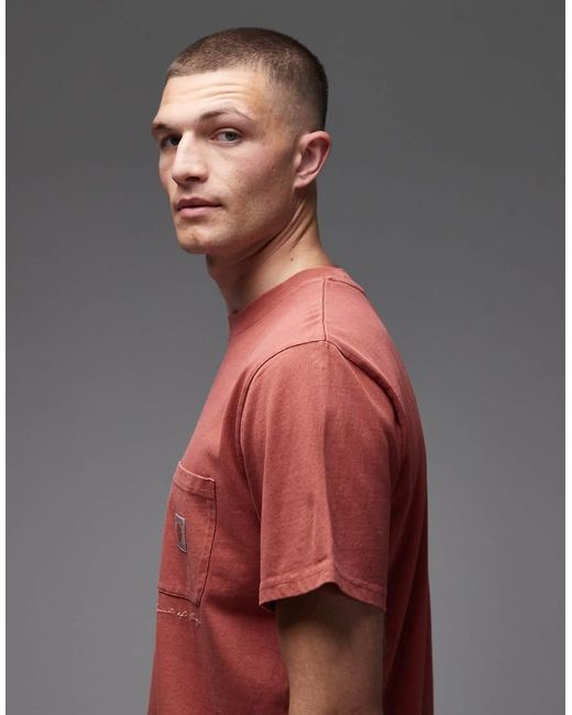 Rhythm Red T-Shirt for men