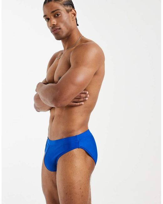 ASOS Blue Swim Briefs for men