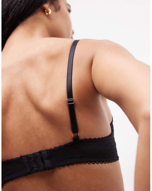 ASOS Black Lola Lace Underwire Bra