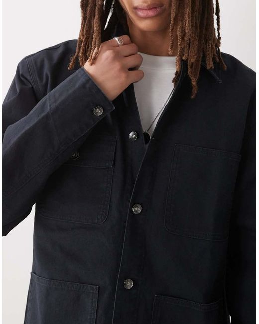 Champion Blue Woven Jacket for men