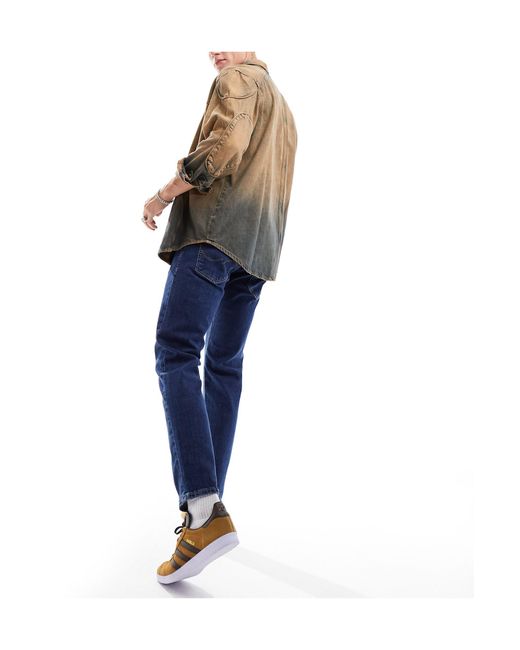 Jack & Jones Essentials – mike – schmal zulaufende jeans in Blue für Herren