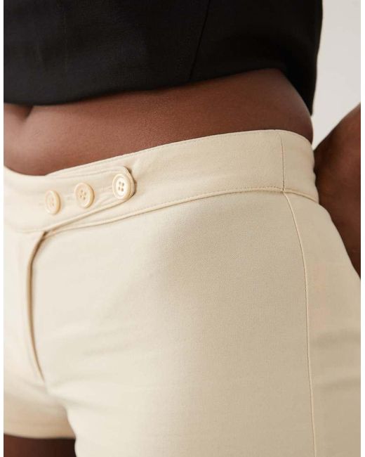 Motel Natural Wesara Mini Shorts