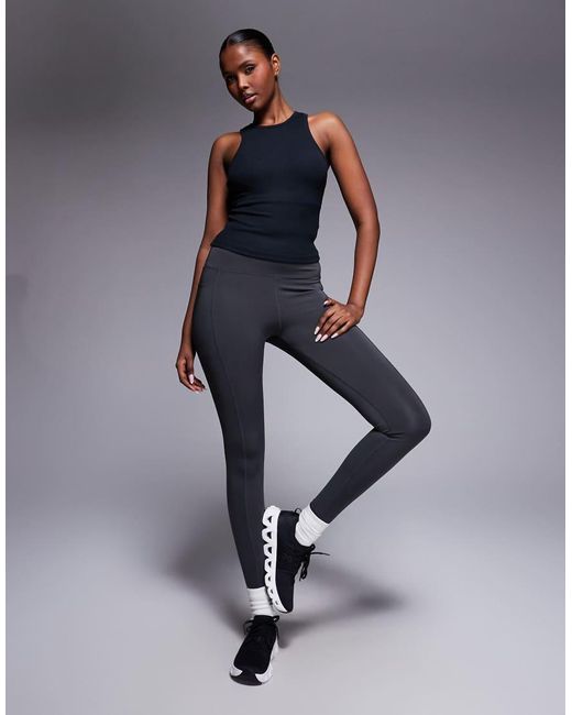 4505 Blue Rest Day Ultra Soft Modal Rib Racer Vest With Inner Bra And Removeable Padding