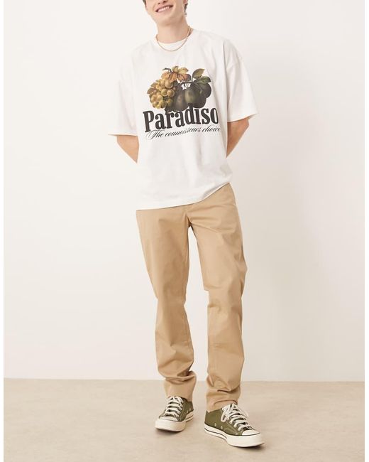 Gant Natural Slim Twill Chinos for men