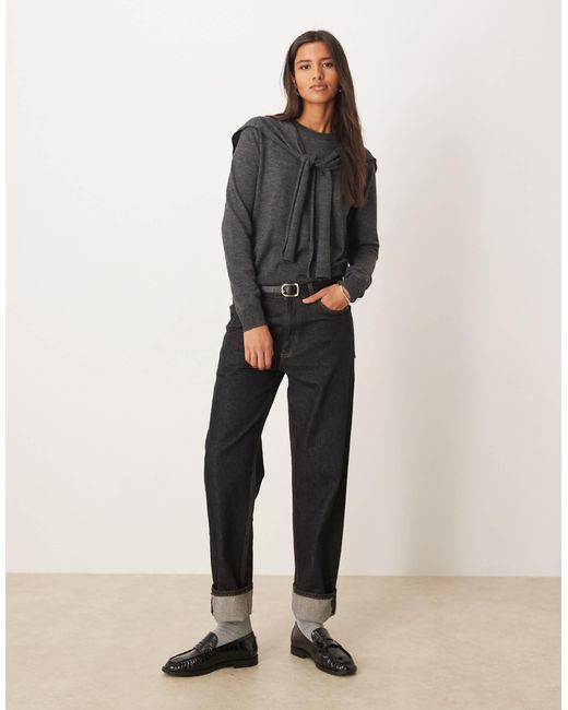 Mango Gray – wollmix-pullover
