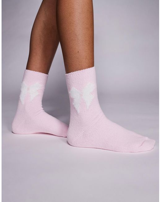 Boux Avenue Purple – kuschelige socken