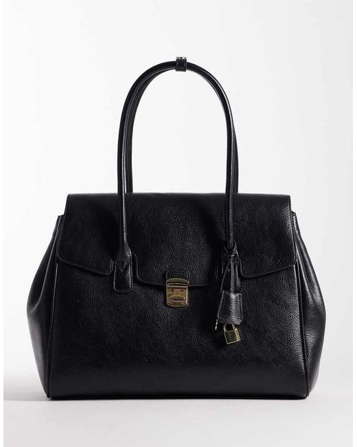 Mango Black Key Charm City Bag