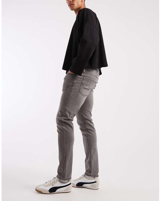 Jack & Jones Black Glenn Slim Jeans for men