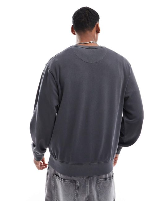 Jack & Jones Blue Super Oversized Sweatshirt for men
