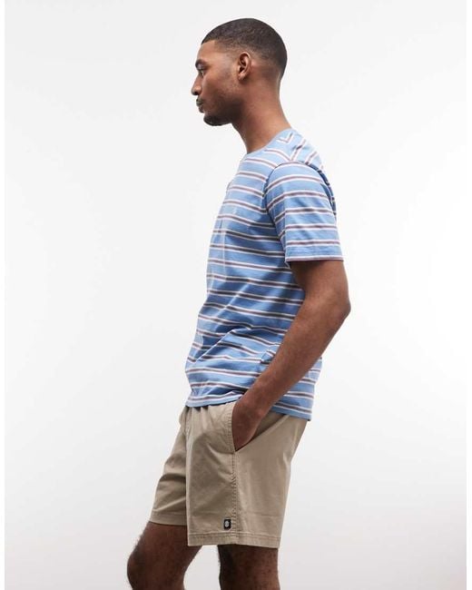 Element Blue Regular Chino Shorts for men