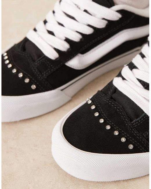 Vans Black Knu Skool Trainers