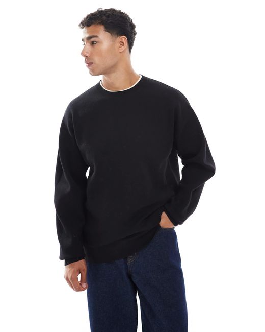 Jack & Jones – weicher pullover in Blue für Herren